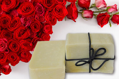 Φυσικό σαπούνι με έλαια τριαντάφυλλο